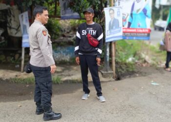 Anggota Samapta Polsek Warudoyong Laksanakan Patroli dialogis di Siang Hari