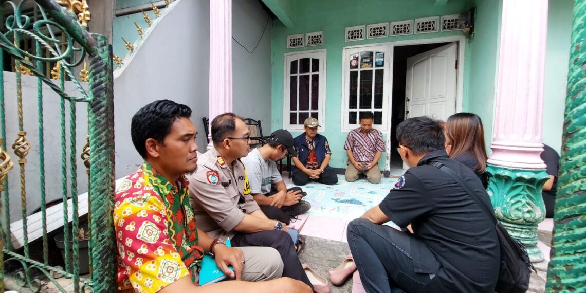 Giat Ngariung Sareng Kapolsek Warudoyong Sampaikan Himbauan Kamtibmas