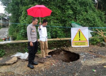 Bhabinkamtibmas Karangtengah Polsek Gunungpuyuh Laksanakan Sambang Silaturahmi