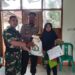 Anggota Bhabinkamtibmas Kelurahan Sukakarya Polsek Warudoyong Lakukan Pengamanan dan Monitoring Pembagian Beras