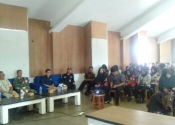 Kapolsek Cibeureum Polres Sukabumi Kota Menghadiri kegiatan Pelantikan KPPS