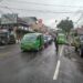 Gatur Pagi Polsek Gunung Puyuh Polres Sukabumi Kota Berikan Kelancaran Kepada Pengguna Jalan Raya Dan Anak Anak Sekolah