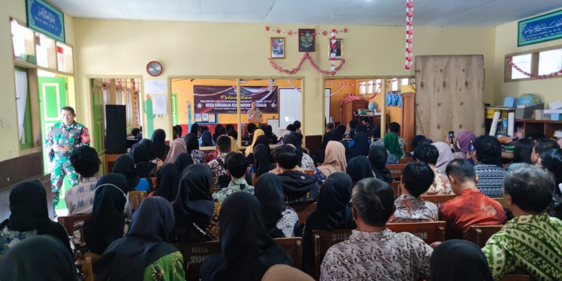 Kapolsek Sukaraja Hadiri Kegiatan Pelantikan Kelompok Penyelenggara Pemungutan Suara (Kpps) Tahun 2024  Se- Desa Sukaraja
