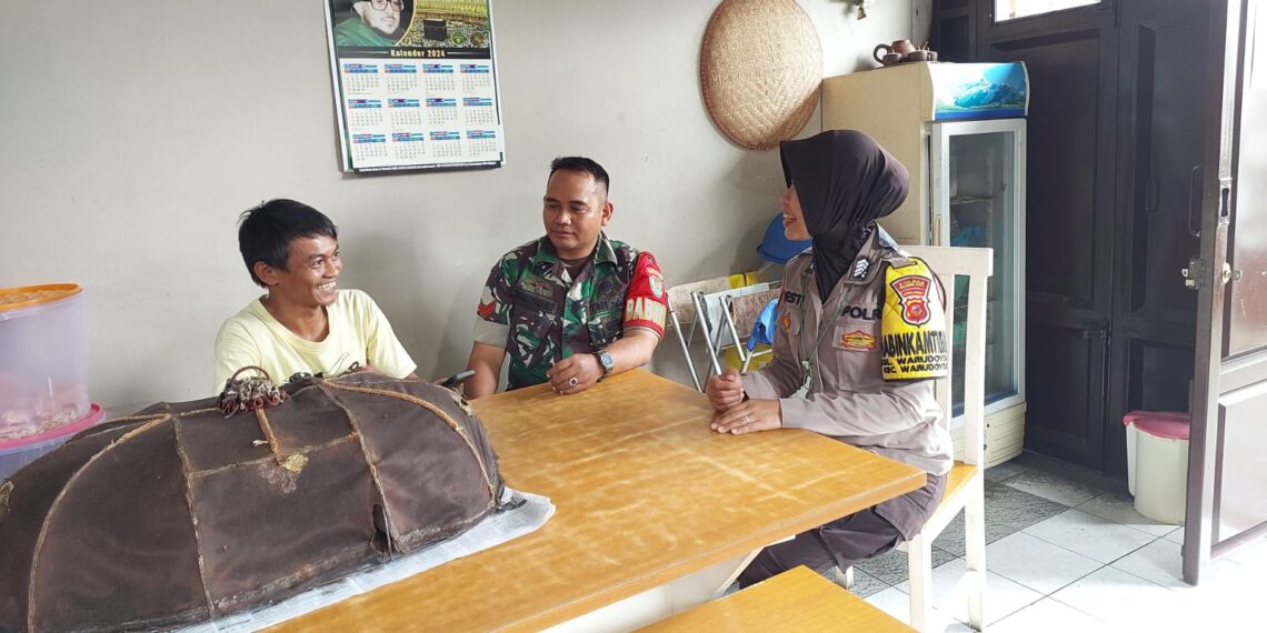 Bhabinkamtibmas Polsek Warudoyong Lakukan Sambang Kepada Warga Binaan