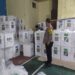 Polsek Kadudampit Cek dan Kontrol Pastikan Amankan Gudang Logistik Pemilu 2024