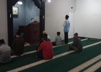 Shalat Subuh Berjamaah Bhabinkamtibmas Polsek Polsek Citamiang Polres Sukabumi Kota.