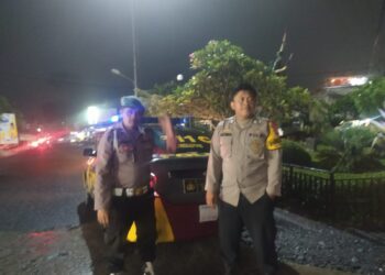 Patroli Strong Point Malam Hari Ops Lilin Lodaya 2023 Wujudkan Situasi Kamtibmas Yang Aman Dan Kondusif