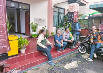 Sambangi Warga Polisi di Kota Sukabumi Sampaikan Imbauan Kamtibmas
