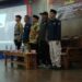 Bhabinkamtibmas Kel. Citamiang menghadiri Pelantikan Kelompok Penyelenggaraan Pemungutan Suara tingkat Kelurahan Citamiang.
