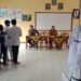 Kanit Reskrim Beserta Bhabinkamtibmas Melaksanakan Penyuluhan Kesekolah