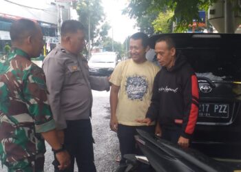 Sambangi Warga Polisi di Kota Sukabumi Sampaikan Imbauan Kamtibmas
