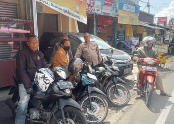 Dalam Menciptakan Situasi Keamanan Dan Ketertiban Masyarakat Yang Aman Kondusif, Polsek Sukaraja Rutin Laksanakan Patroli Dialogis