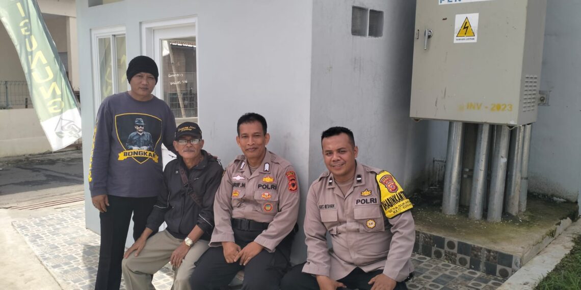 Unit Samapta Polsek Cisaat Tingkatkan Patroli Dialogis Jelang Pemilu 2024