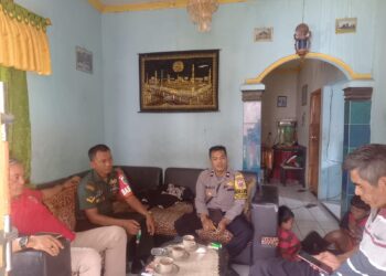 Polsek Cibeureum Polres Sukabumi Kota Berikan imbauan kamtibmas kepada masyarakat menjelang pemilu tahun 2024.