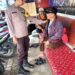Berdialog Bersama Warga, Bhabinkamtibmas Sampaikan Himbauan Kamtibmas