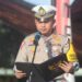 Jawab Soal Polwan, Tiga Siswa SMKN 1 Sukabumi Dihadiahi Helm Keselamatan