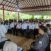 Hadiri Pelantikan Pengawas Tempat Pemungutan Suara (PTPS) Wakapolsek Warudoyong