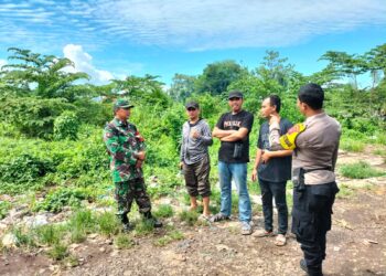 Sinirgitas TNI-POLRI Bhabinkamtibmas bersama  Babinsa Kelurahan Tipar melaksanakan Sambang Kepada Warga Binaan.