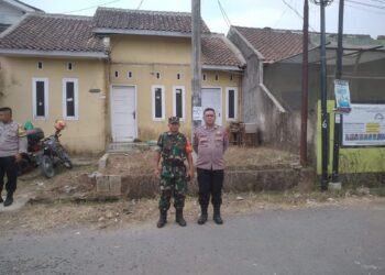 Cegah C3, Sinergitas TNI-Polri Di Wilayah Hukum Polsek Gunungguruh Patroli Bersama Sambangi Warga Binaannya