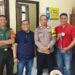 Sinergitas TNI-POLRI Bhabinkamtibmas bersama Babinsa melaksanakan Sambang dan Kordinasi dengan Staf Kelurahan Nanggeleng.