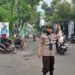 Bentuk Pelayanan kepada Masyarakat guna terciptanya Kamseltibcar Lantas Polsek Warudoyong Gatur Lalu lintas pagi