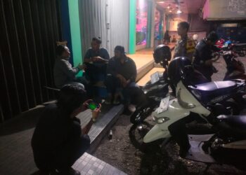 Polsek Citamiang Gelar Patroli KRYD Antisipasi Terjadinya Gangguan Kamtibmas
