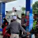 Patroli SPBU di Kecamatan Sukalarang, Anggota Polsek Sukalarang Imbau Jaga Kamtibmas
