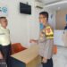 Sambangi Kantor Leasing, Patroli Bhabinkamtibmas Polsek Gunungpuyuh Berikan Himbauan Kamtibmas