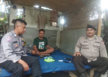 Bhabinkamtibmas Polsek Gunungguruh Berikan Himbauan Kamtibmas