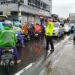 Unit Lantas Polsek Sukalarang Melaksanakan Gatur Lalin Saat Jam Masuk Karyawan