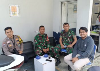 Dekati warga Babinkamtibmas bersinergi dengan Babinsa Sambangi Warga dan Berikan Imbauan Kamtibmas