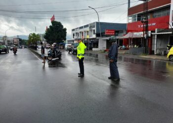 Polsek Warudoyong Gatur Lalu lintas pagi, Bentuk Pelayanan kepada Masyarakat guna terciptanya Kamseltibcar Lantas