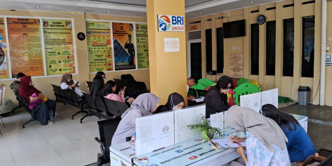 Penerbitan SKCK di Polres Sukabumi Kota di Awal Tahun 2024 Membludak