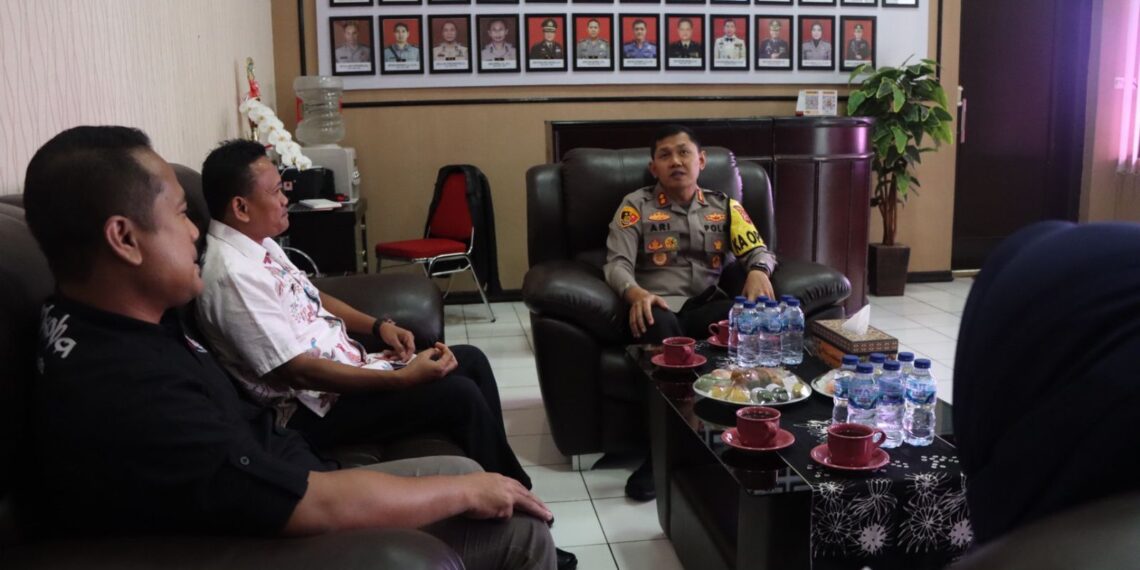 Sambut Kunjungan BNNK, Polres Sukabumi Kota Siap Dukung P4GN
