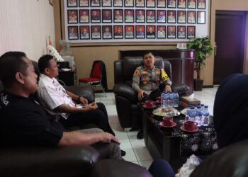 Sambut Kunjungan BNNK, Polres Sukabumi Kota Siap Dukung P4GN