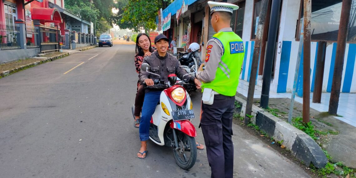 Unti Lantas Polsek Warudoyong Sosialisasikan Pemberlakuan ETLE
