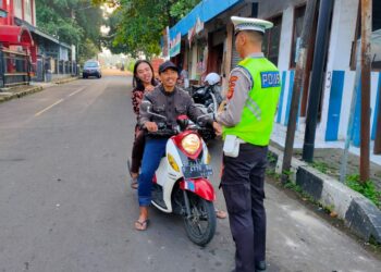 Unti Lantas Polsek Warudoyong Sosialisasikan Pemberlakuan ETLE