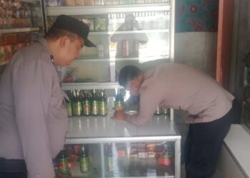 Cipta Kondisi, Polsek Gunungguruh laksanakan giat Operasi Miras