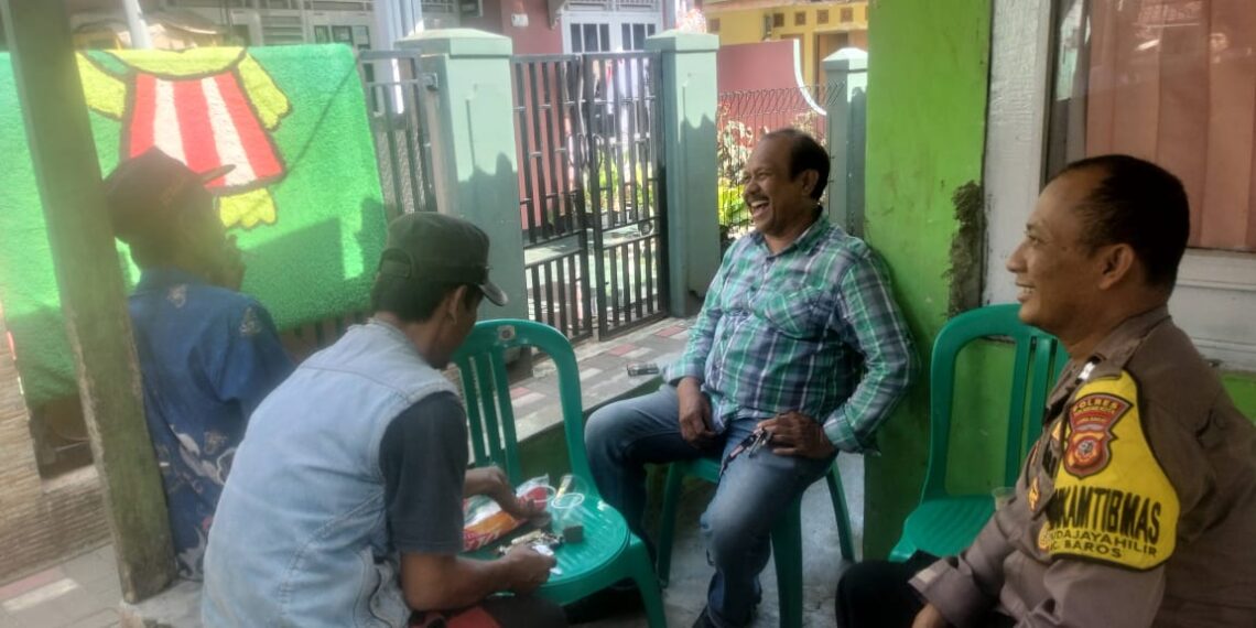 Bhabinkamtibmas Kelurahan Sudajayahilir Sampaikan Pesan Kamtibmas