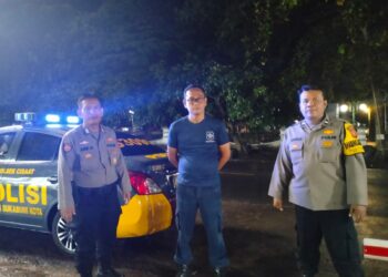 Tingkatkan Keamanan di malam hari, Polsek Cisaat Gelar Patroli  KRYD