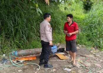 Anggota Samapta Polsek Warudoyong Laksanakan Patroli dialogis di Siang Hari