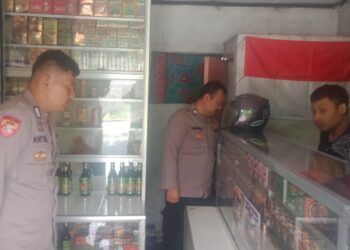 Polsek Gunungguruh Laksanakan Giat Operasi Miras