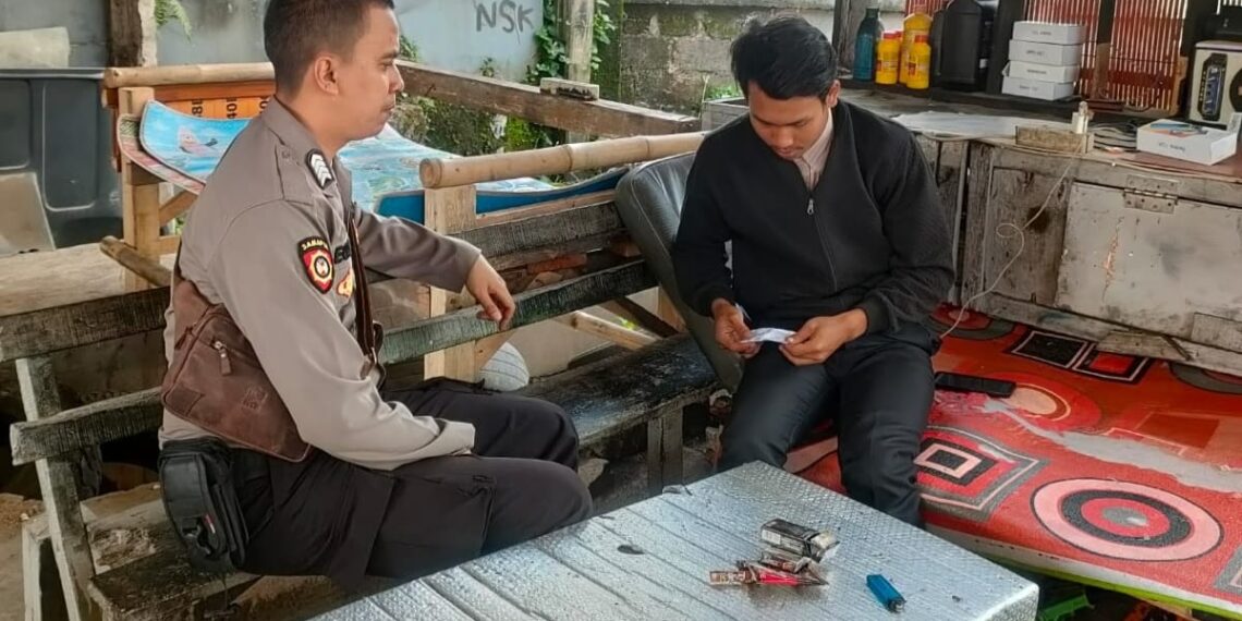 Polsek Sukaraja Lakukan Kegiatan Preventif Dengan Cara Sambang