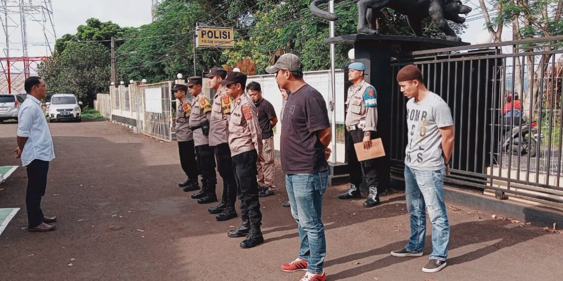 Gelar Apel Pagi Polsek Citamiang Sebagai Bentuk Kedisiplinan.