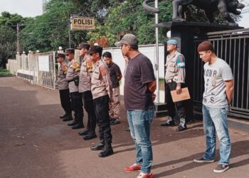 Gelar Apel Pagi Polsek Citamiang Sebagai Bentuk Kedisiplinan.