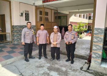 Jelang Pemilu,Unit Samapta Polsek Cisaat  Intensifkan Patroli Dialogis