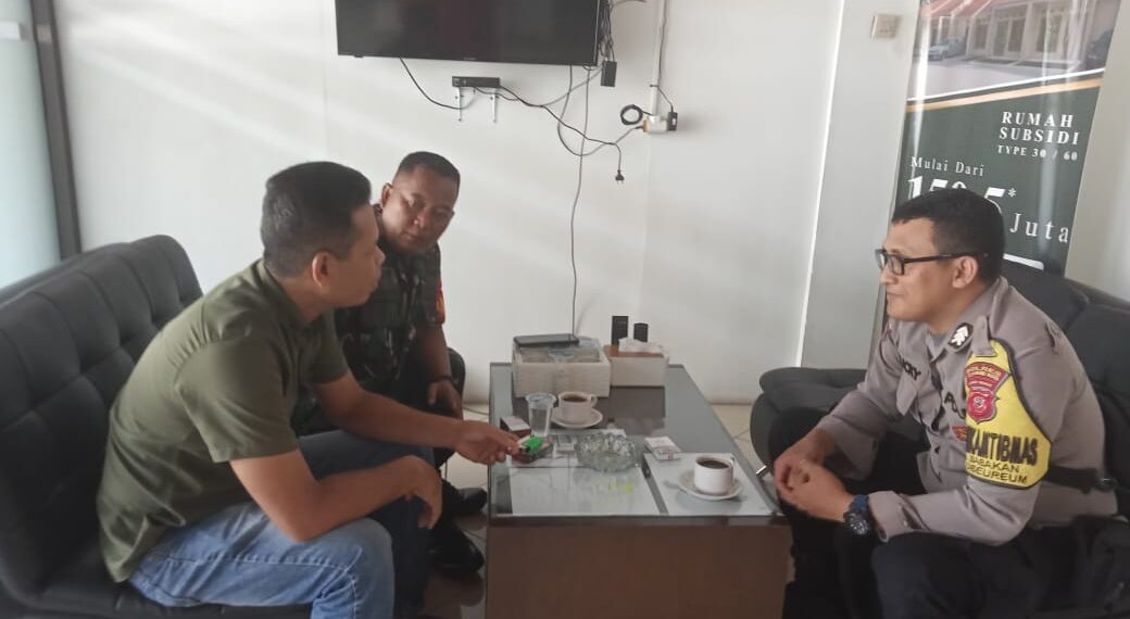Polsek Cibeureum Laksanakan Anjangsana Bersama Babinsa