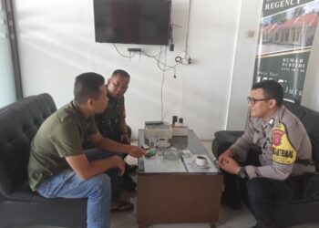 Polsek Cibeureum Laksanakan Anjangsana Bersama Babinsa
