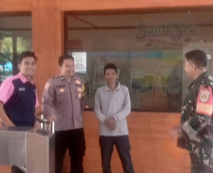 Sinergitas TNI-POLRI Bhabinkamtibmas Kel. Gedongpanjang bersama Babinsa Patroli dialogis dan sambang Warga Binaan
