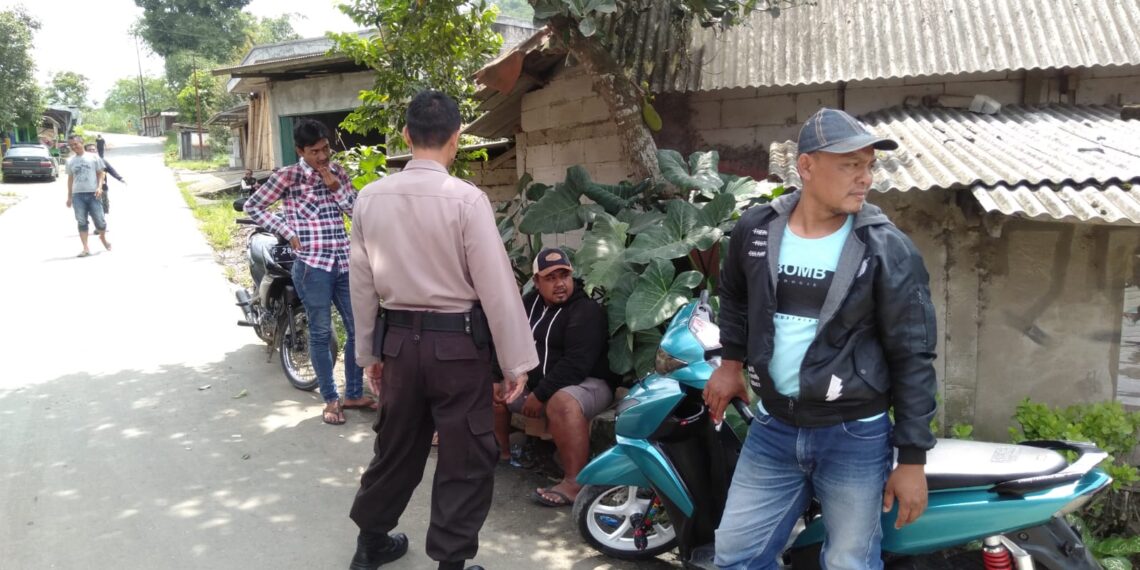 Wujudkan Kamtibmas yang kondusif, Kanit Samapta Polsek Cireunghas Laksanakan Patroli Sambang